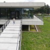 Dronebeeld WUR Omnia gebouw - gevels Van Stokkun